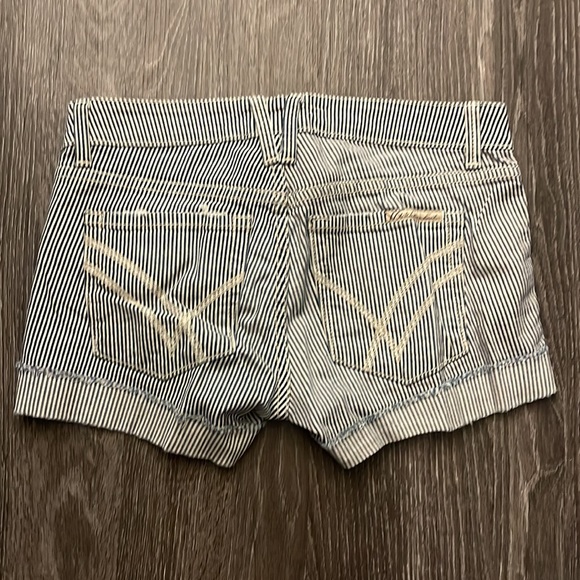 William Rast Striped Shorts - Picture 2 of 3